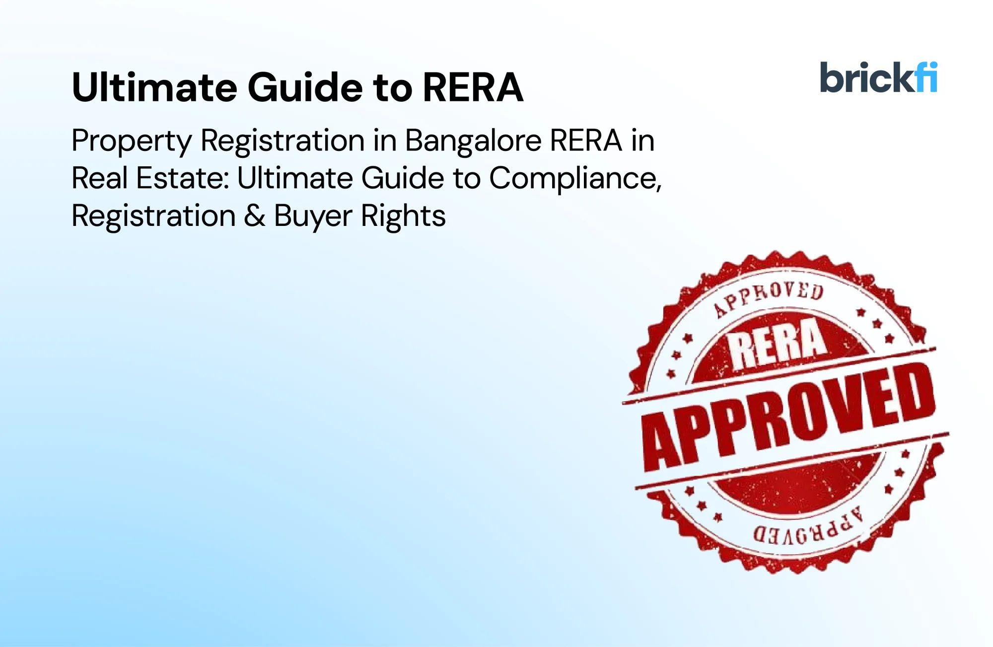 Ultimate guide to RERA