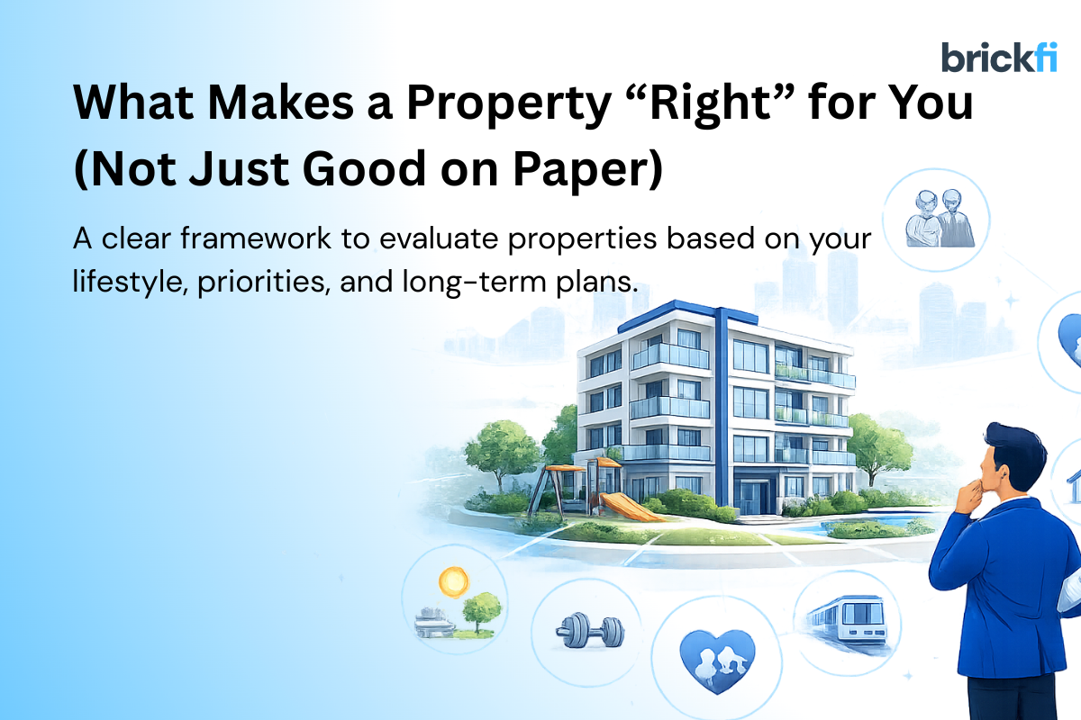 What Makes a Property “Right” for You (Not Just Good on Paper)