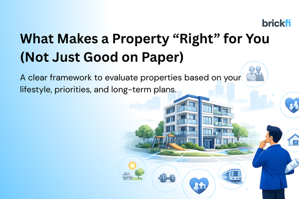 What Makes a Property “Right” for You (Not Just Good on Paper)