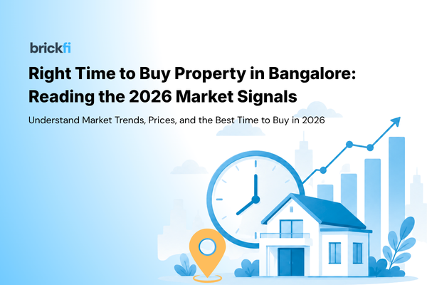Right Time to Buy Property in Bangalore