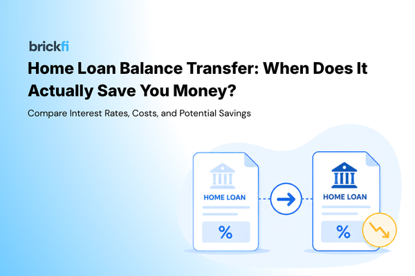 Home loan balance transfer: when does it actually save you money